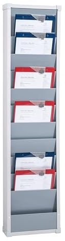 Planungstafel einreihig, für DIN A4, Planungsreihen durchgehend befüllbar, Grau, Maße 315 x 1.282 mm, Schienen 10, Verpackungseinheit: 1 STK