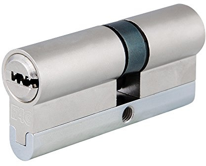 Fac RK Cilindro Antibumping Alta Seguridad, 70mm P Niquel Satinado 30x40, leva 15