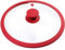 GRÄWE Deckel für Pfannen und Töpfe, Glasdeckel Pfanne 18 cm, Topfdeckel, Pfannendeckel, mit Silikonrand und Dampfaustritt - Rot
