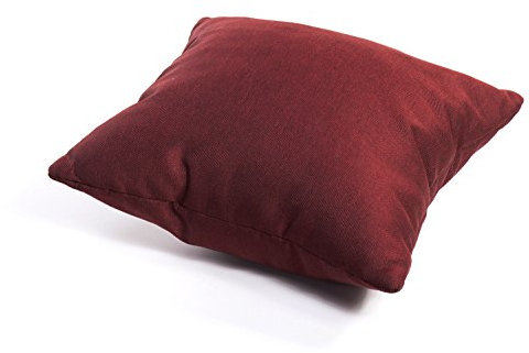 Gutekissen Palettenkissen, Gartensofakissen, Gesteppte Kissen gefüllt mit granuliertem Poulirette-Schaum, viele Farben und Größen PPI (Deko-Kissen 40x40, Bordeauxrot)