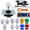 SJ@JX Arcade DIY Kit Arcade Button PS3 Controller Mechanical Keyboard Microswitch PC PS3 Xbox USB Encoder Arcade Joystick