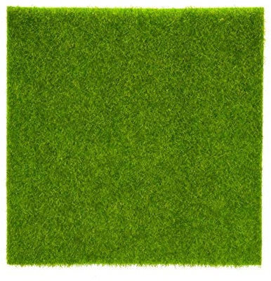 Kunstrasen Kunstrasen Teppich Kunstrasen Kunstrasen Teppich Rasen Garten Micro Landschaft Ornament Home Decor Pet Pad Realistisch Dick Outdoor (15 x 15 cm)