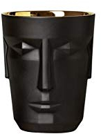 Fürstenberg - Sieger Design - Prometheus - Ginbecher, Cocktailbecher - Schwarz, Gold - Porzellan - 300 ml