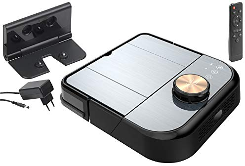 Sichler Haushaltsgeräte Teppichsauger: WLAN-Staubsauger-Roboter mit Wisch- & Kehrfunktion, 360°-Laser-Sensor (Haushaltszubehör, Saugwischroboter, Haushaltshelfer)