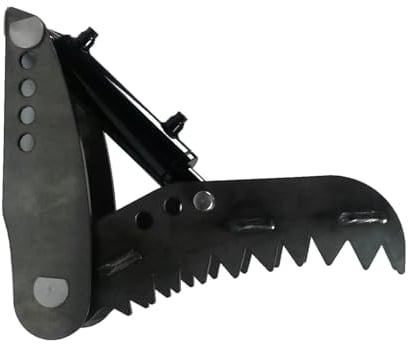 Joma-Tech Baggerdaumen für Minibagger von 3-5t, Niederhalter mit Hydraulikzylinder