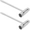 Fafeicy 2Pcs Replace Combination Screwdriver and Wrench, T‑Shape Wrench 13x19mm/0.5x0.7in, Chainsaw Combo Socket Spanner Adjustment Tool for Spark Plug