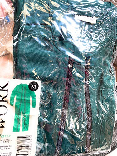 Arbeitsanzug, 2 Reißverschlüsse, Größe M, 80 % Polyester, 20 % Baumwolle, 190 g/m²