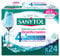 Sanytol -Tablettes Lave-Vaisselle 4 en 1 Désinfectantes - 24 Tablettes - Lavage, Désinfection, Rinçage, Désodorisant - Bactéricide, Virucide, Levuricide