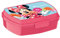 ALMACENESADAN Sandwichera rectangular multicolor; producto de plástico reutilizable; libre de BPA; dimensiones interiores 16,5x11,5x5,5 cm (Disney Minnie Mouse)