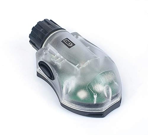 QIRUIMY Taktische Helm-Stroboskoplicht, grünes Licht und IR-Militär-Sicherheitssignal-Indikatoren, Manta lP67 wasserdichte Überlebenshelm-Taschenlampe mit Magic Tape Rückseite (schwarz)