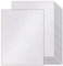 100 Blatt silberner Glitzer-Karton, 21,6 x 28,9 cm, doppelseitig, Goefun 45,4 kg, kein Ausfallen, schimmerndes Glitzerpapier, Großpackung für Sammelalben, Geburtstage, Hochzeiten, Partys, Dekorationen