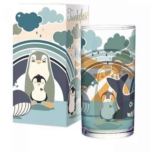 Bicchiere per bambini pinguino