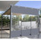 Außen Durchsichtige Plane Vorhange, 0,3mm Schwerlast wasserdichte Plane Mit Ösen, Pergola Pavillon Terrasse Carport Plane Seitenwände, Transparente Plane Abdeckung,LxH-4x2m/13.1 * 6.6ft