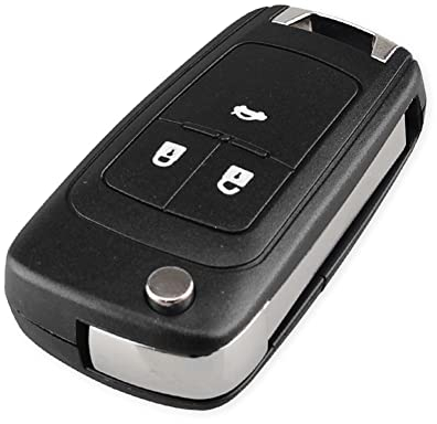 Portachiavi a 3 tasti di ricambio per Opel Insignia Astra Meriva Zafira Movano Mokka Adam, chiave pieghevole alloggiamento del telecomando