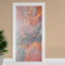 Finest Folia Türfolie 90x200 cm Türtapete Türposter Folie für Tür Wohnzimmer Kinderzimmer Küche Türaufkleber Bad Aufkleber selbstklebend TF02 (23 Marmor Rosa)