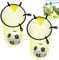 Top Bins Football Targets, Football Goals Target Net Foldable Forza Goals with Adjustable Straps Soccer Training Equipment (2P)