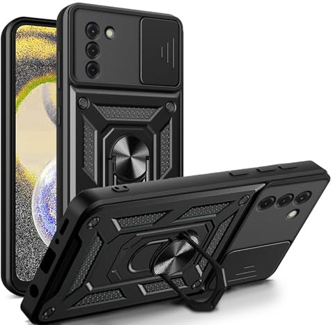 betterfon Handyhülle für Nokia G22 | Stoßfest & Kratzfest | Mit Kameraschutz, Anti-Fingerabdruck & robustem Panzerschutz-Design | Schwarz