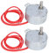 Micro Moteur Synchrone Efficace 12 V, Lot De 2 – Alternative à Faible Bruit Et Haute Torsion Pour les Gadgets Domestiques.