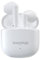 1MORE Q10 Wireless Earbuds, Bluetooth 5.3 Half in-Ear Lightweight Ear Buds, Comfort Fit, Deep Bass Stereo Headphones with Dual Mics, 26H Playtime, one Step-Pairing, IPX4 Waterproof Earphones, White