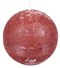 Rasteli Luz Your Senses Kerze – Kugelkerze Rot D 10 cm pro 2 Stück