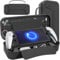 daydayup Carrying Case Compatible with PlayStation Portal Remote Player, PlayStation Portal Case with Zip Pocket, Storage Protection for Charger Adapter, Gaming Handheld Bag for PS Portal (Black)