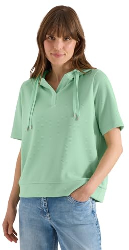 Cecil Kurzarm Sweatshirt mit Kapuze