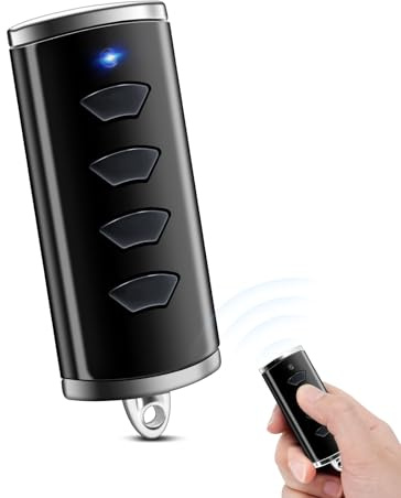 Trasmettitore manuale 868 MHz compatibile con Hörmann, HSE1 868 BS, HSE2 868 BS, HSE4 868 BS, telecomando a 4 canali per apriporta garage HS1/HS4/HS5-868-BS, HSP4-868-BS, HSD2-868-BS, HSS4 8688-BS (1