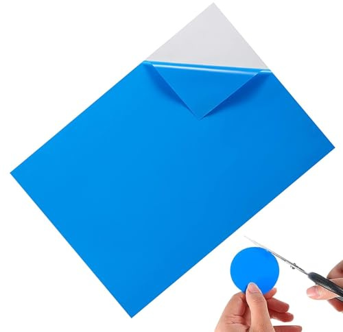 Generisch Bouncy Castle Patches - Dense, Durable Tape - Patches 122 x 85 cm for Air Mattress Repair - for Bouncy Castle, Trampoline, Raft, Kayak, Boat