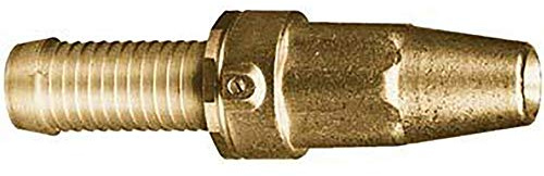 Geka 84SB Spritzdüse 1 Zoll mit Tülle schwer 25mm aus Messing, Gold, 18 x 8 x 13 cm