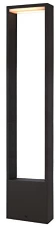 Deko-Light | Pollerleuchte Stehlampe Wegebeleuchtung außen outdoor 4W/170Lumen Höhe 100cm Aluminium Druckguss | Cata schwarzgrau
