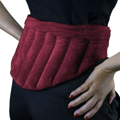 Vivezen - Ceinture lombaire chauffante avec bandes auto-agrippantes réglable taille 36 à 54-4 coloris