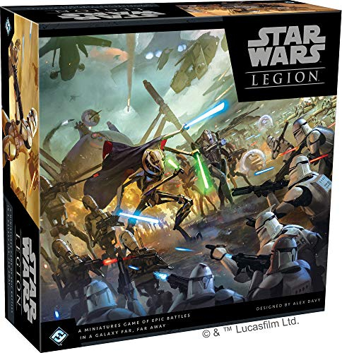 Fantasy Flight Games Atomic Mass Games, Star Wars Legion: Clone Wars Core Set, Unit Expansion, Miniatures Game, Ages 14+, 2 Players, 90 Minutes Playing Time - Englische Sprache