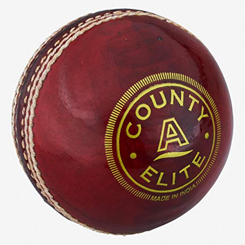 Readers County Elite Cricketboll 135 g, röd, ungdomar