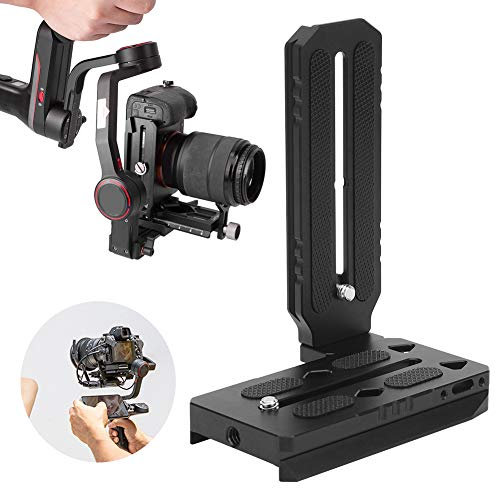 VBESTLIFE Tablero de Disparo Vertical estabilizador Disparo Vertical de Video Resistente y Duradero para estabilizador WeeBill/WeeBill S