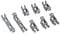 DL-pro Lager Klammernset für Stachelreihen für Bosch Siemens 00611472 611472 Lager Clips Befestigung Klappstachelreihe für Unterkorb Geschirrkorb unten Geschirrspüler Spülmaschine…