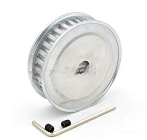 Pilang Zxxin-Zahnriemenscheibe, 15 Zähne T5 TIMPFLE SCHREIFUNG, Bohrung 5-12mm, Fit W = 10/15mm T5 Synchronriemen, 15t 15Teth T5 Timing-Riemenscheibe 15-T5 Stark und robust