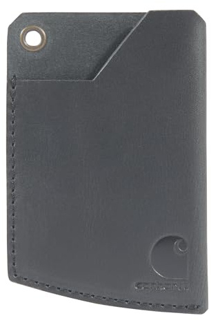 Carhartt Herren-Ledergeldbörsen, erhältlich Farben, Schwarz (Vordertasche), Einheitsgröße, Handwerker-Ledergeldbörsen, erhältlich Farben