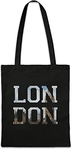 Urban Backwoods London Hipster Bag Beutel Stofftasche Einkaufstasche