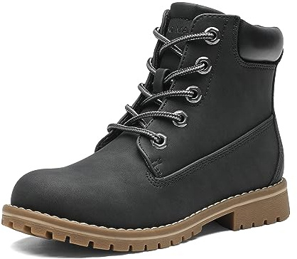 Bruno Marc Ragazzi e Ragazze Invernali Stivali da Neve Antiscivolo Impermeabile Caloroso Stivali da Neve Invernali con Caldi Foderati in Pelliccia,Size 38.5,Nero,SBSB2302K