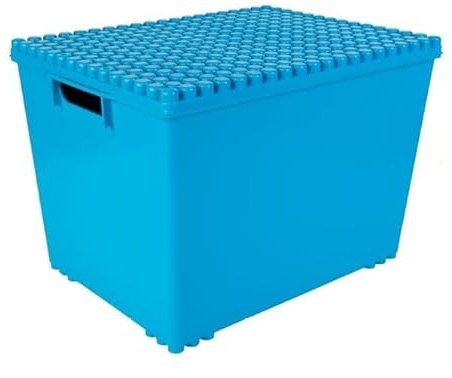 PolyM Multibox mit Deckel (Blau, L)