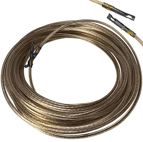 Zollseil 21m 34m 36m 41m lang 6mm Ø Planenseil mit Drahteinlage Zollschnur Kabel Seil LKW Auflieger Anhänger PKW (41)