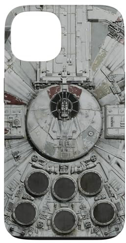 Hülle für iPhone 13 Star Wars Millennium Falcon Close Up Grey