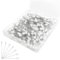 200 Hochzeitsblumen-Nähnadel,Quiltnadeln Schneiderin Pins,Nähnadeln Stecknadeln,Perlenkopfnadeln,Lange anstecknadeln Sewing pins,gerade Nadeln Blume Perle Pins Nähen Pins Hochzeit Pins