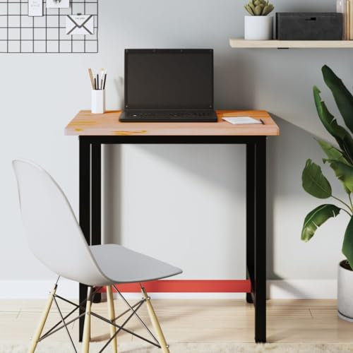 Rantry Tischplatte 80 x 55 x 2,5 cm aus massivem Buchenholz, Tischplatte, Couchtischplatte, Couchtischplatte für Wohnzimmer