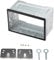 GEARCELL Double DIN Car Stereo Cage, Double DIN Cage Metal for Car Radio, Double DIN Installation Slot, Car Stereo Radio Mounting Frame, for Most Double DIN Car Audio(Inner size 17.5*10cm)