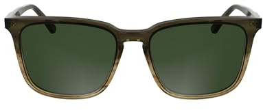 Calvin Klein Men's Sunglasses CK25507S - Striped Khaki with Solid Dark Khaki Lens