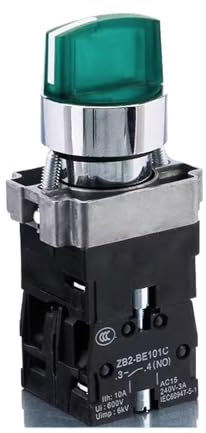 Con manopola luminosa Interruttore Pulsante di avvio e arresto Pulsante Interruttore rotante 2 3 posizioni 12V 24V 220V 380V Interruttore di conversione(3way12v g)