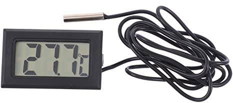 Holibanna Multifunktionales Wasser-kühlthermometer Mit Anzeige Präzise Temperaturmessung Für Pc-wasserkühlung Aquarium Badewasser Und Mehr Installieren Und Zuverlässig
