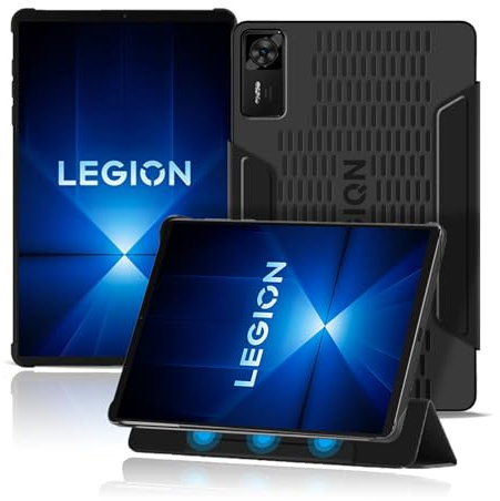 Case for Lenovo Legion Y700 Gen 4 Tablet,NOUKAJU Tablet Protection Case,Magnetic Case Cover,Drop-Resistant,Anti-Scratch,Protective Cover for Lenovo Legion Y700 Gen4 Tablet 8.8inch(Black)