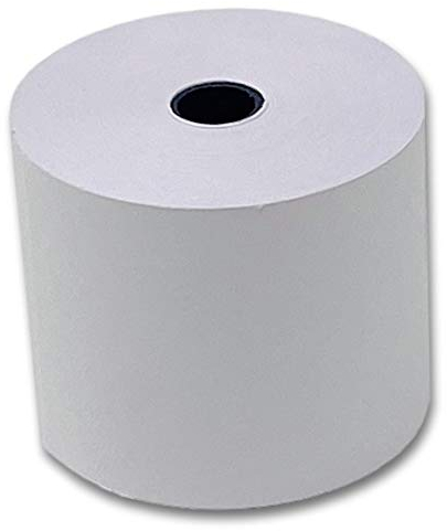 20 Rouleaux de recharge pour calculatrices et caisses enregistreuses à impression NON THERMIQUE papier 1 feuile électrique bobine Blanc 57 x 70 x 12 mm Bobine Comptable 57x70 Afn7 60g